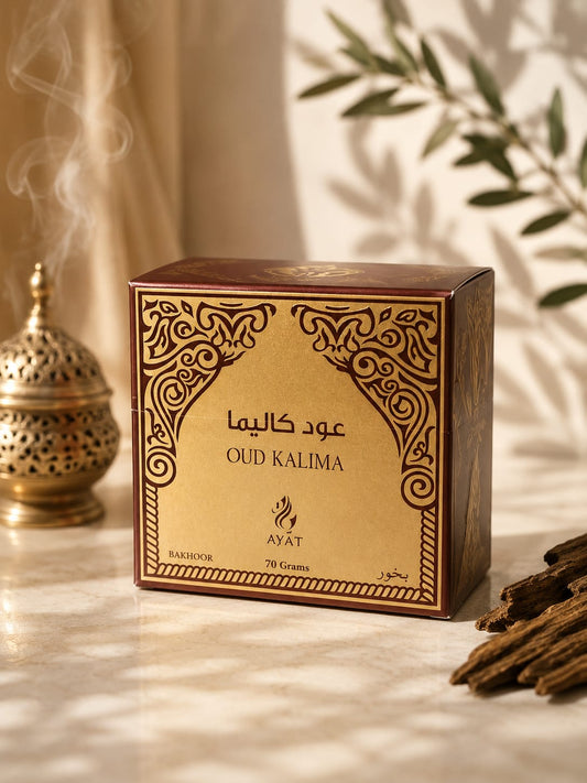 Bakhoor Encens de Dubai - AYAT Perfumes OUD KALIMA - 70grammes
